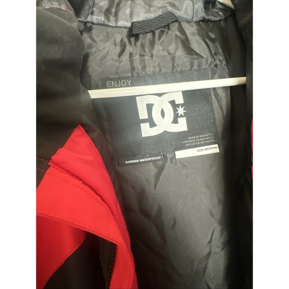 DC Shoes Fuse Jacket Womens Snowobard Ski 5k Waterproof‎ 80g Insulated Black M - Picture 8 of 13